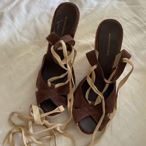 Banana Republic Brown Espadrilles